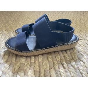 Cole Haan Navy Blue Espadrilles